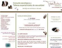 Tablet Screenshot of consultasexologica.tonibarber.com